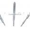 Surgical Knife With Plastic Handle/ Stainless Steel Handles