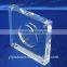 2015 cheap clear high quality acrylic coin box, acrylic coin holder