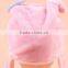plush animal hat/adult animal winter hats/plush hat/plush pig hat