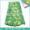 Hot selling latest cheap lace fabric with stones purple green mesh french lace for party dress