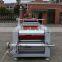 pvc roll to sheet flat sheet cutting machine
