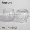 Bulk glass tall candlestick holder cheap for wedding