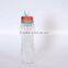 2016 BPA Free Plastic Material Drinking Water Bottle Child Water Bottle With Rubber Straw And Ice Infuser