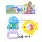 2pcs Plastic Baby Rattle Set ,Hot Neonate Baby Rattle,newborn Toys Baby Gift Set