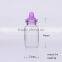 7ml Mini Clear Glass Jas With Plastic Lid, Glass Bottles For Arts/Crafts,Decoration