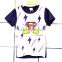 Good quality cototn top and short sleeve t shirt for children boys