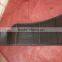 S shape steel rattan wicker sun lounge bed