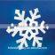 Customized size and shape plexiglass snowflakes, large hanging snowflake