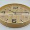 Fashion design wooden clock Christmas gifts clock