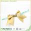 Handmade polyester ribbon twist tie gift bows for packing box