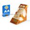 Custom luxury fashion printing recycled gift craft/cupcake kraft packaging fast food paper box