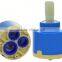 faucet cartridge ceramic 35mm in transparent, blue, green, all colors