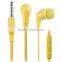 Wallytech Original WHF-119 Colorfully Earphone with Mic rophone & Volume remarphone plugote for Samsung Galaxy S4 3.5 e