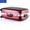China Supplier Colorful Trolley ABS PC Aluminum Frame Luggage Bags Hard Zipper Trolley Case