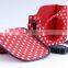 Red dot pattern Camera bag for Fuji mini 8