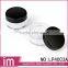 Empty MINI round transparent loose powder jar