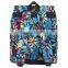 fashion korean girl's floral school backpack