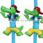 Recycled Bird windmills cartoon plastic drinking straws