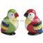 ceramic custom handpaint love bird salt and pepper shaker