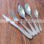 Sterling silver custom flatware round handle flatware german flatware for hotel restaurant household gift dealer and wholesale