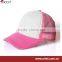 Black Cheap Foam Pink Color Mesh Trucker Hats and Caps