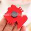Hot selling 3D soft pvc cute cartoon animals shaped refrigerator magnet Promotion Gift Cheap Beautiful Refrigerator Magnets