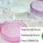 3g Plastic jar container with plastic lid cap
