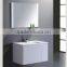 Pvc/mdf/oak Wood Vanity Double Sink 304 Stainless Steel,new Design Bathroom Furniture Set