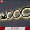 Factory direct sale stainless steel acrylic led wall sign backlit letters