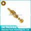 cnc machining precision brass small outside thread tube
