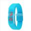 Promotional silicone led sport watch with customized LOGO
