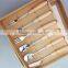 6pcs wooden elegant cutlery set