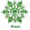 Wedding Accessory Clear Plastic Snowflake