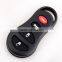 4 Button Replacement Keyless Entry Remote Key Shell Case Button Pad with Screwdriver