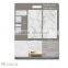 PYM 5 white sample display board