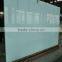 laminated frosted glass ,6mm thick laminated frosted glass