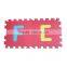 High quality non-smell Kamiqi alphabet EVA foam Jigsaw puzzle floor mats for kids