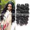Peruvian natural wave hair extension human hair,flat double weft one direction cuticle remy hair weave