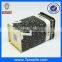 plastic airtight lid Square coffee tin box for bars hotels
