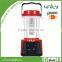2015 New Design 24 Bright LED Solar Lantern with Mobile Phone Charger