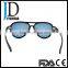 fashion design gold polarized japanese carbon fiber sunglasses