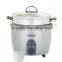 5 cups electric drum rice cooker with steaming basket