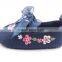2016 spring baby dress shoes with tapestry wholesale kids shoes