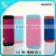 Free OEM logo 5000mah OEM service mobile power bank with built-in cable for business gifts