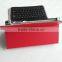 7inch bluetooth keyboard case Four angle hook keyboard case for ipad
