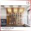 2016 new design factory price solid wooden nike shoe rack