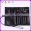 Seven-piece High-grade Goat/Nylon Brush Set with Black Cosmetic Bag