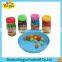 Color bottle multi color cispy sugar coated chocolate beans