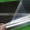 silver mylar polyester film- high gloss, mirror like, very reflective