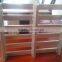 Strong, lightweight, repairable and recyclable pallet aluminum, Single face two-way entry